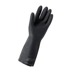 Cheap 33Cm Neoprene Gloves Chemical Resistance Anti Leakage Black Neoprene Gloves wholesale
