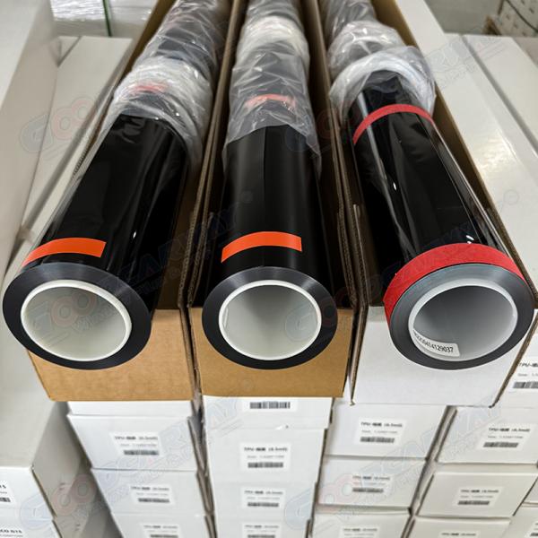 Matte Black TPU TPH Car Paint Protection Film 7.5mil Self Healing