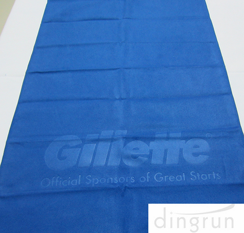 Colorful Suede Microfiber Swimming Towel , Quick Dry Logo Printed Microfiber Towel