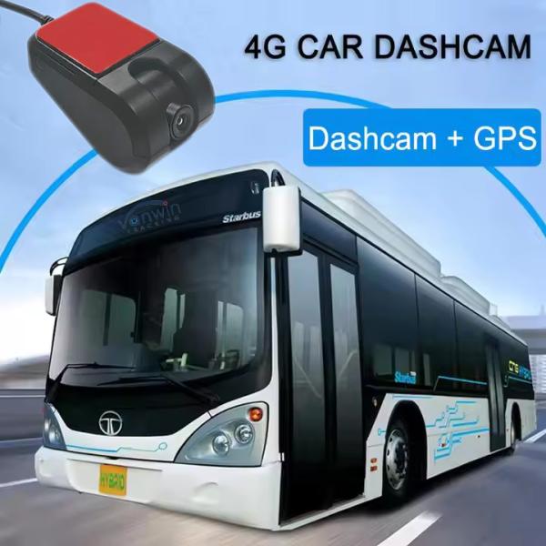 4G Front Camera Bus Dashboard Camera with 1080P Resolution and 4K Wifi Night Vision