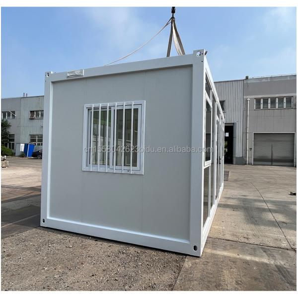 Galvanized Steel Square Tubes Main Structure Prefabricated Tiny Room Container House for Construction Site Warehouse Family