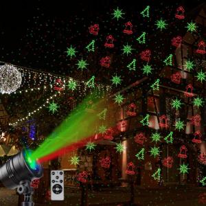 Cheap Christmas Red Green Laser Party Light Outdoor Plug In IP65 Waterproof Projection Light wholesale