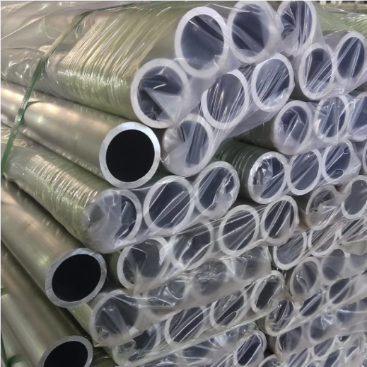 Extruded Aluminium Straight Tube Pipe 6061 6063 6065 7075