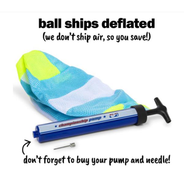 BM-F-r&b Fabric Cover Inflatable Toy Trend for Football Beach Ball Polyester + PVC