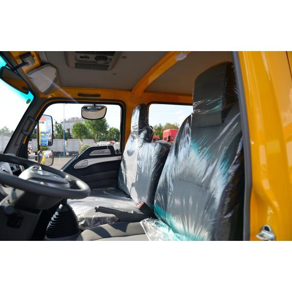 Used Mini Cargo Truck Double Cab 2+3 Seaters 100km/H Speed JAC Flat Box Lorry Truck