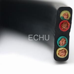 Flexible Crane Cable 4G25 ECHU Flat Cable, ECHU Traveling Cable