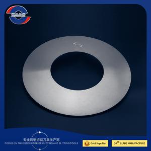 Cheap Metal Sheet Slitting Tungsten Carbide Blades HRa89 wholesale