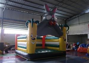 Cheap Enjoyable Rabbit Inflatable Bouncer For Jumping / Indoor Blow Up Bouncers wholesale
