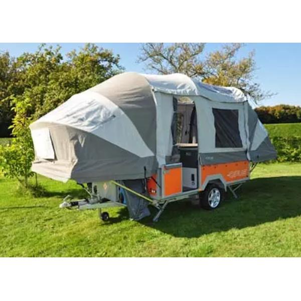 Grey Waterproof Canvas Custom Inflatable Tail Shelter 600*200*160CM