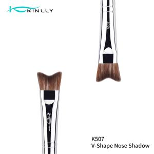 Cheap Eyeshadow Copper Ferrule Individual Makeup Brushes wholesale