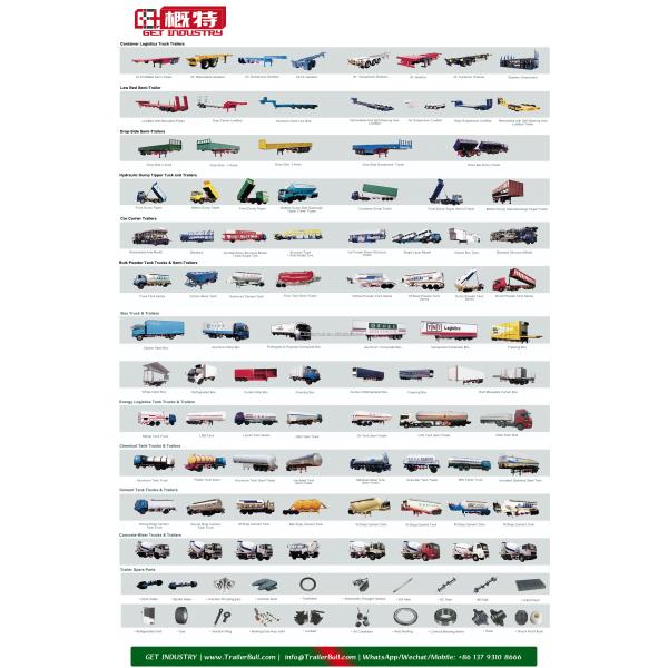 25T Tanker Truck Trailer Heavy Duty For Warm Palm Oil In Kenya