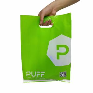 Cheap Nontoxic Plastic Shopping Bags With Handle For Packaging THC Mariajuana Commodity wholesale