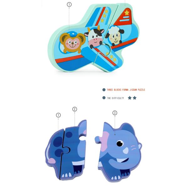 Wholesale Three-dimensional Buckle Scene Puzzle Oem Odm Kids Early Learning Enlightenment Dinosaur Cognition Scratching Board