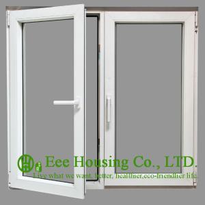 Cheap Tempered Safety Glass Aluminum Casement Windows, Powder Coating Finished wholesale