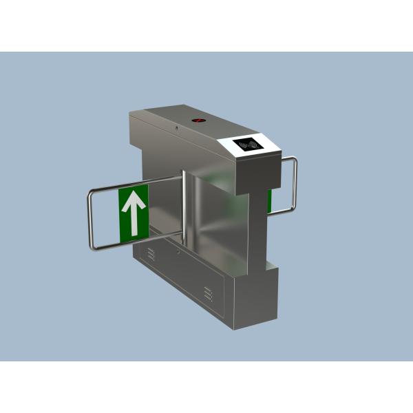 Stainless Steel Turnstile Access Control Security Systems Combine With Face Recognition
