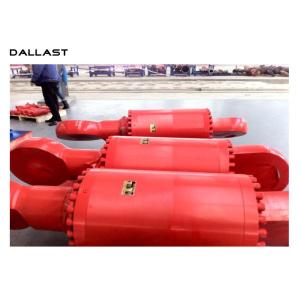 Heavy Duty Flange Hydraulic Cylinder Double Acting Industrial Piston