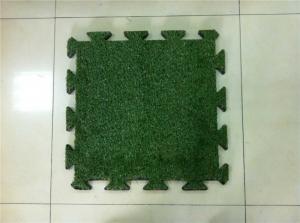 High Density Durable Synthetic Turf Lawn , Artificial Turf Underlay Water Penetration