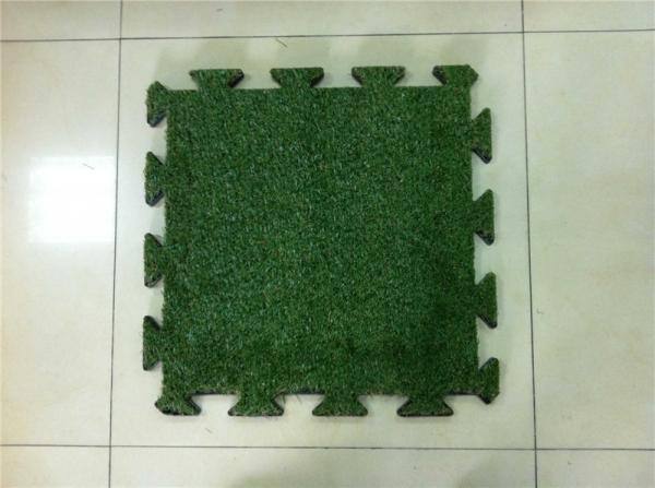 Quality High Density Durable Synthetic Turf Lawn , Artificial Turf Underlay Water Penetration for sale