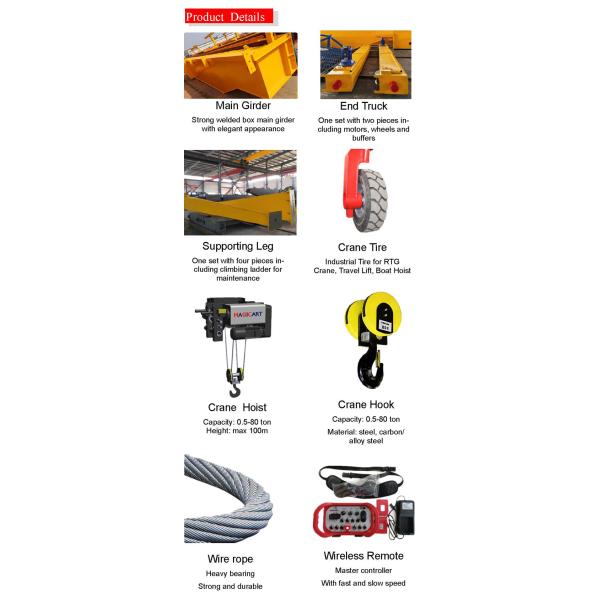 Shipping Industry Mobile Gantry Crane Lift OCEANWINGS