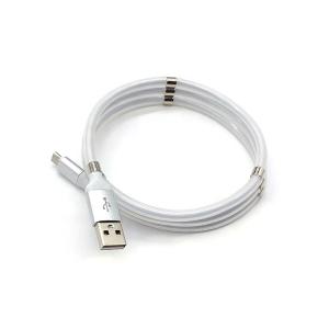 Self Winding Organizing Magnetic ROHS USB C Charging Cable