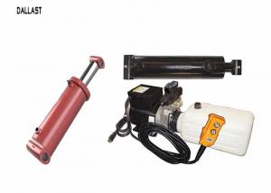 Cheap 12 Volt Hydraulic Power Pack  with 2 Hydraulic Rams Hoses and Fitting Kit with Pendant wholesale