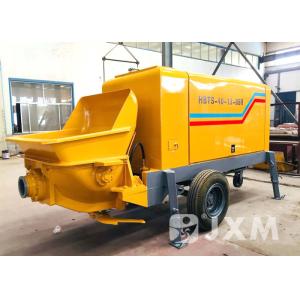 Commercial Portable Trailer Mounted Concrete Pump HBTS80-16 Cement Pump Trailer