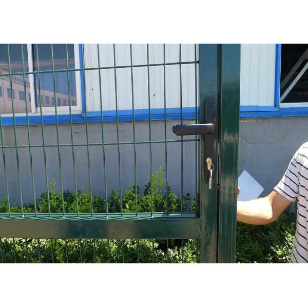 Stock 1m Farm Fence Gates 3d Welded Mesh Panel For Garden