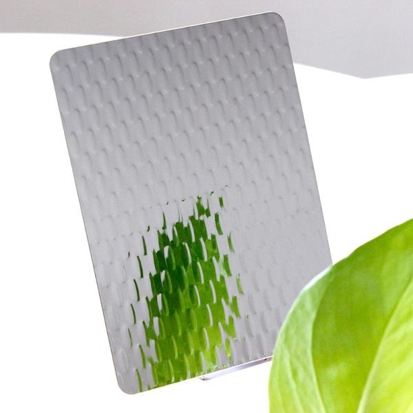 PVD Color 316 Stainless Steel Sheet Metal 5mm Stamped Decorative Wall Paneling