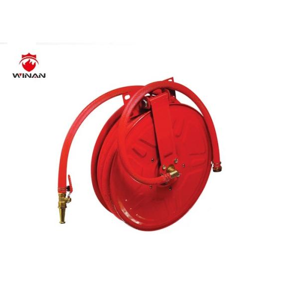 Swing Type Fire Hose Pipe Hose Reel Fire Fighting Equipment Left Door Style