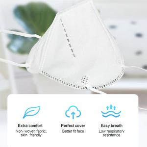 Cheap 4 Layers Medical N95 Respirator Mask Hypoallergenic Skin Friendly wholesale