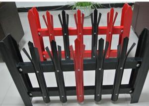 China W / D Galvanized Steel Picket Bar Fence , Railings Palisade Fencing And Gates on sale