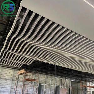 External Commercial Aluminum Art Deco Metal Panels Screen Blue Sky Metal Wall