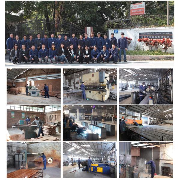 6 Feet Long Metal Outdoor Bench Seat Backless For Changing Room Park ODM