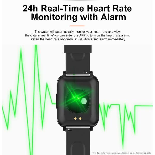 BT5.0 1.69 Inch TFT Touch Screen Smartwatch 128M Music Control Smartwatch