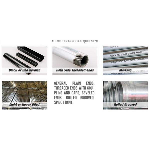 Manufacturer Hot Dip GI Construction Scaffolding Round Welded Pre Galvanized Steel Pipe