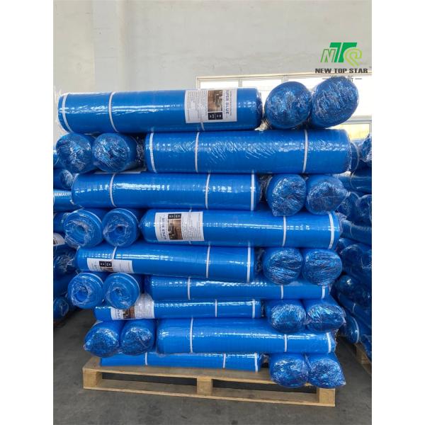 20kg/m3 Thermal Insulation Laminate Flooring Underlayment With Blue Single Foam