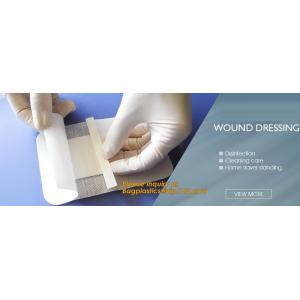 Waterproof Transparent PU Wound Dressing,Manufacturer Hypoallergenic Retention