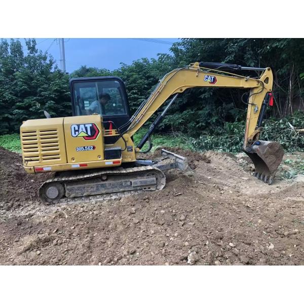 CAT305.5E2 Used Caterpillar Excavator 5ton Second Hand Crawl Excavator