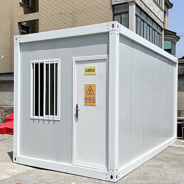 Galvanized Steel Frame Expandable Container House For Sand Dredger Machine