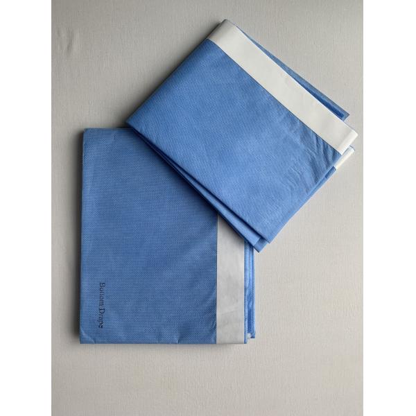 High Efficiency Disposable Surgical Drapes With Adhesive Side SMS Material
