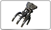 Log Grapple Of Excavator