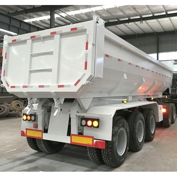 Earthwork Transportation Semi Trailer 45CBM Semi Trailer U Shape Big Semi Trailer