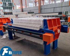 Cheap 0.6Mpa Automatic Chamber Filter Press For Polished Terrazzo Tiles Wastewater Treatment wholesale