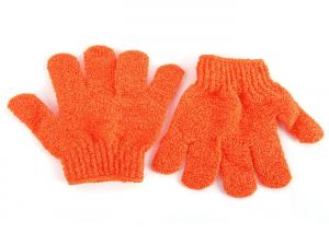 Cheap Shower Body Exfoliating Gloves , Soap Clean Skin Exfoliating Gloves wholesale