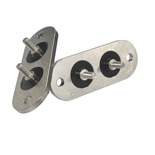 45 Steel Hermetic Single Seal Terminals Rated 30A for