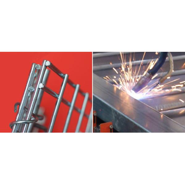 B05: Galvanized Wire Mesh Container Foldable Storage Cage Wire Container