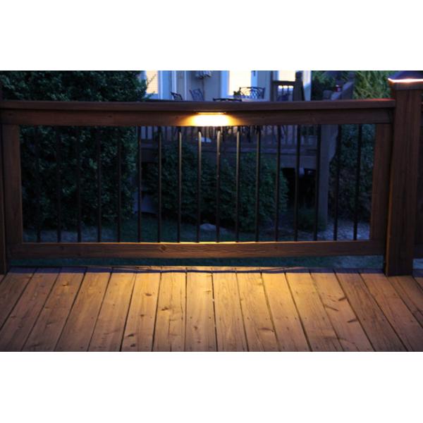 12V LED Under Rail Light for Deck balusters lighting LED Hardscape Lighting for under deck rail light Post cap light