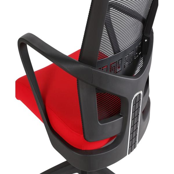 Mid Back Executive Mesh Office Chair 0.175 CBM With Lumbar Support 75cm