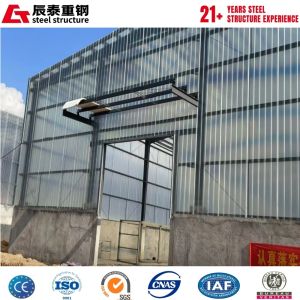 Prefabricated large-span intelligent steel structure farm breeding building