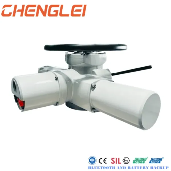 CE IP65 Large High Force Multi Flange on off Electro Actuator.